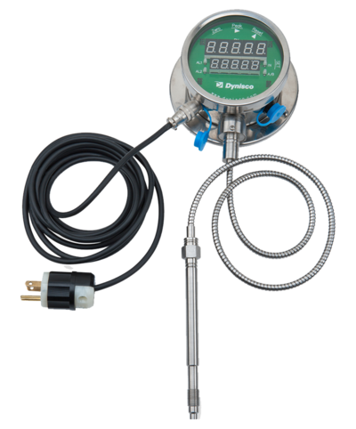 The Dynisco Melt Monitor series of indicators is a melt pressure sensor with an integrated digital display. The Dynisco Melt Monitor series of indicators is a melt pressure sensor with an integrated digital display.