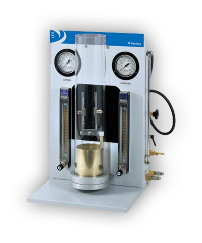 Oxygen number measurement - LOI