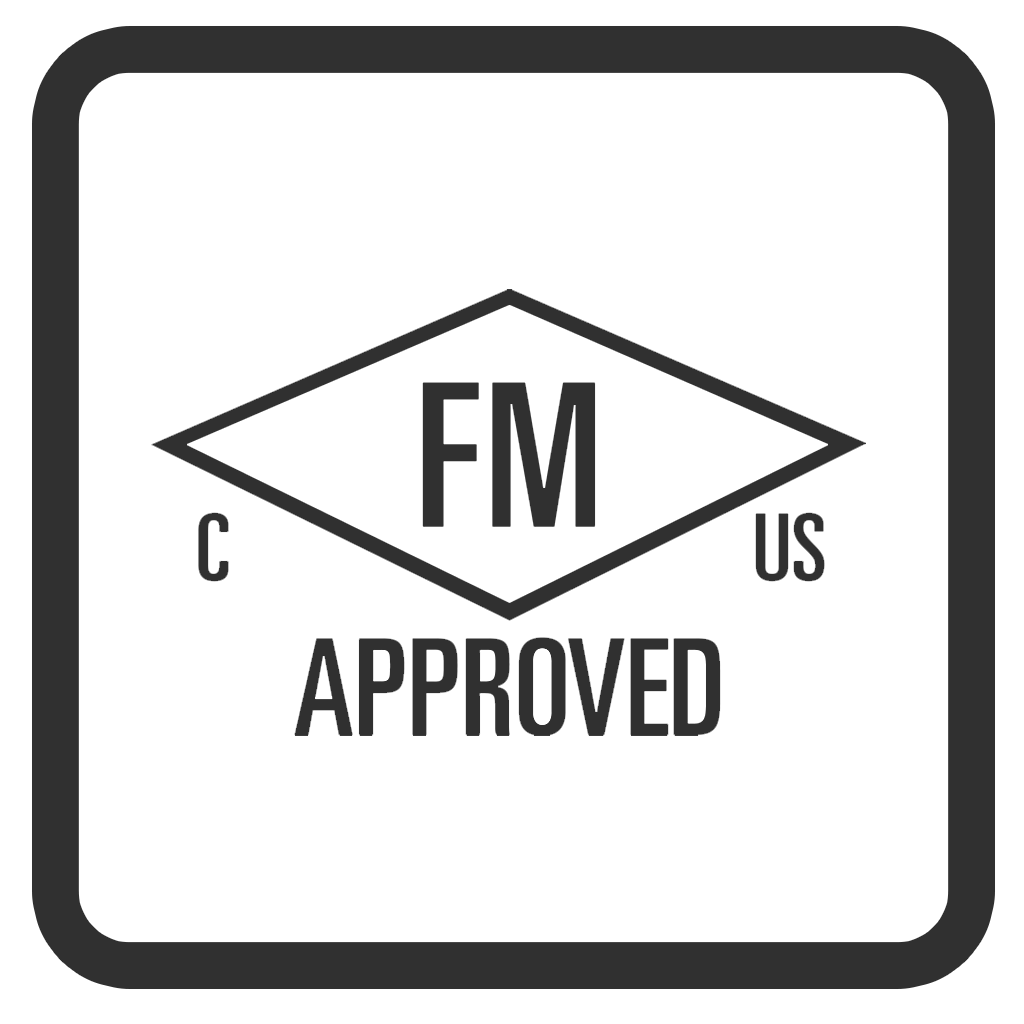 Tato značka je schválena společností FM Approved jako certifikační značka pro jakýkoli produkt, který byl schválen společností FM v souladu s kanadskými zákony a normami společně se zákony i normami v USA.
C-FM-APPROVED-US