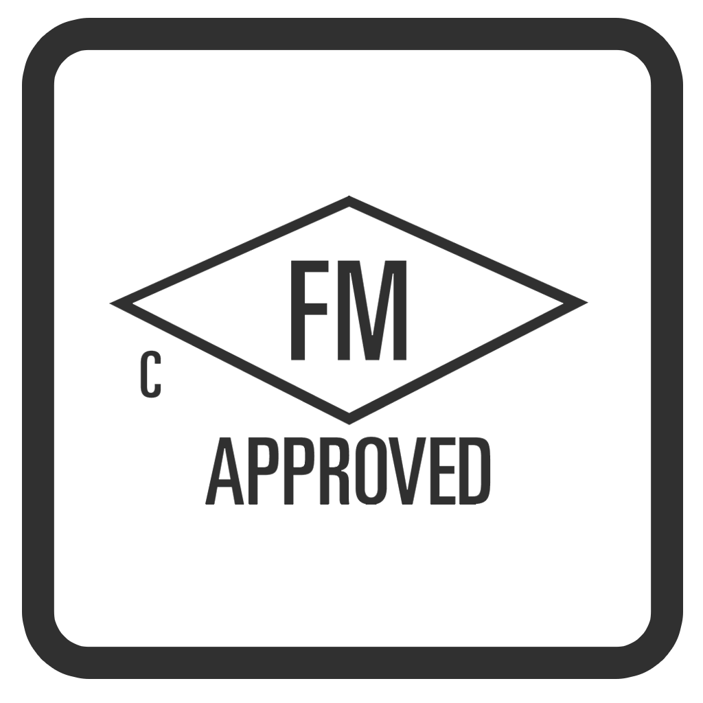Tato značka je schválena společností FM Approved jako certifikační značka pro jakýkoli produkt, který byl schválen společností FM v souladu s kanadskými zákony a normami.
C-FM-APPROVED