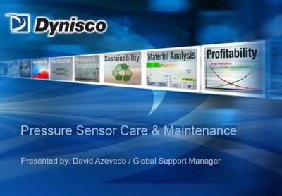 Pressure Sensor Care & Maintenance