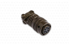Detail - Bayonet cable connector Amphenol 6-PIN