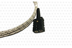 Thermocouple cable with standard 2-pin connector