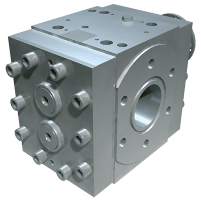 High performance extrusion gear pump for elastomer and rubber manufacturing – extrex® RV/RB