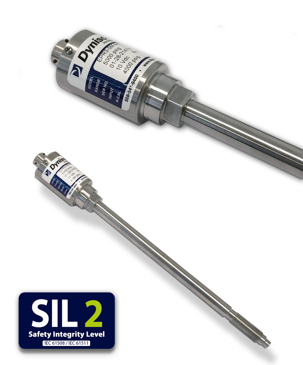 Sensor Support Rod EPR4 Push Rod Sensors - Azurr-Technology, s.r.o.