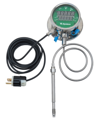 The Dynisco Melt Monitor series of indicators is a melt pressure sensor with an integrated digital display.