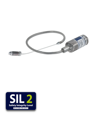PT 435 - Pressure sensor with flexible and exposed capillary