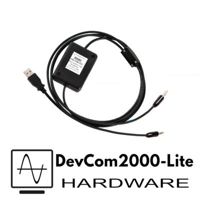 Konektor HART® Modem s / USB, 4 ft. Konce kabelů a banankovými konektory