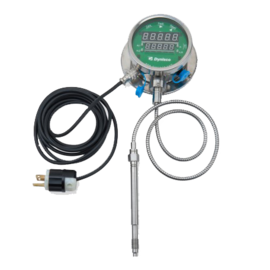 Seria alarmów Dynisco Melt Monitor to czujnik ciśnienia stopu ze zintegrowanym wyświetlaczem cyfrowym.