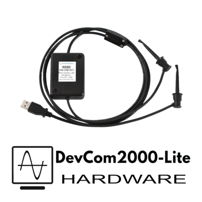 HART® Modem w / USB, 4 ft.kabel & mini grabber konce