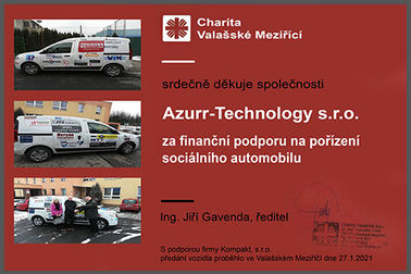 Charita má nový sociální automCaritas ma nowy samochód socjalnyobil