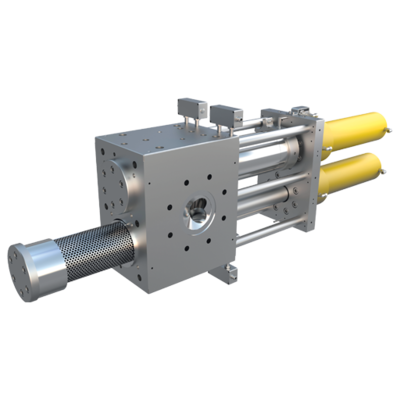 A Double pistion screenchanger for flitration systems - CSC-R