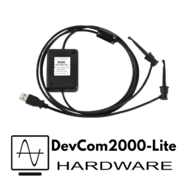 HART® Modem w/ USB Connector, 4 ft.Cable & mini-grabber ends